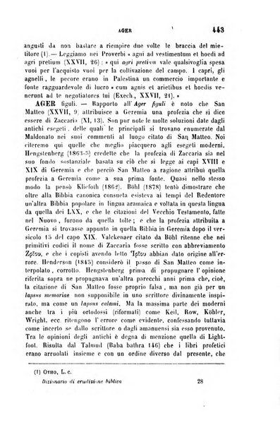 Archivio di letteratura biblica ed orientale contribuzioni mensili allo studio della Sacra Scrittura e dei principali tra i monumenti dell'antico oriente