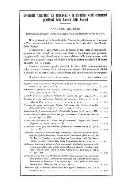 Bollettino mensile della Società delle Nazioni