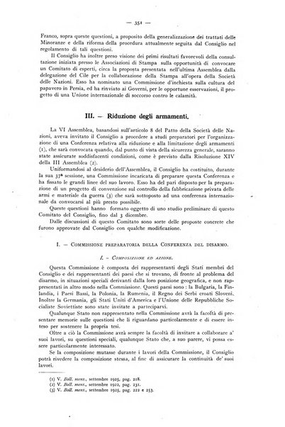 Bollettino mensile della Società delle Nazioni