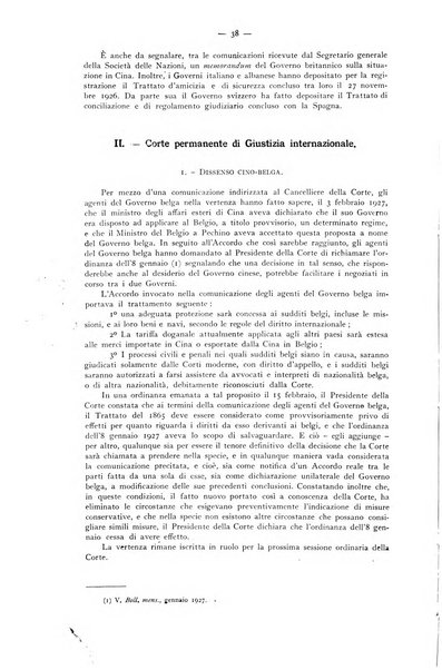 Bollettino mensile della Società delle Nazioni