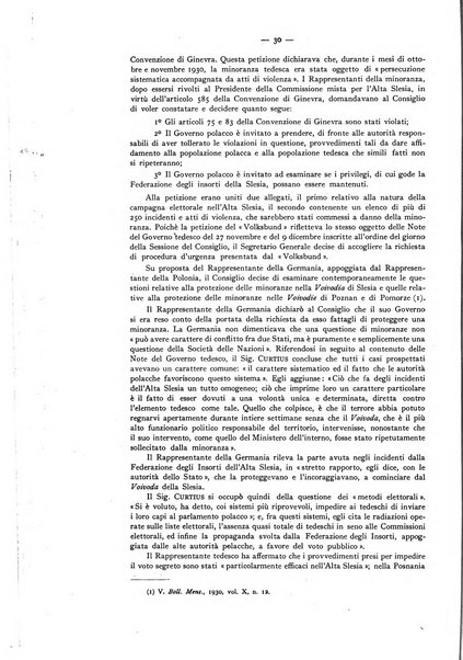 Bollettino mensile della Società delle Nazioni