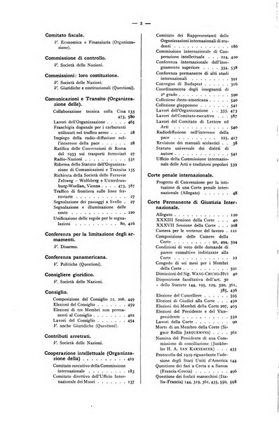 Bollettino mensile della Società delle Nazioni