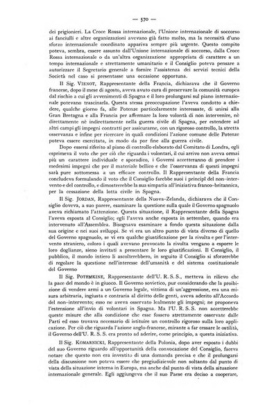 Bollettino mensile della Società delle Nazioni