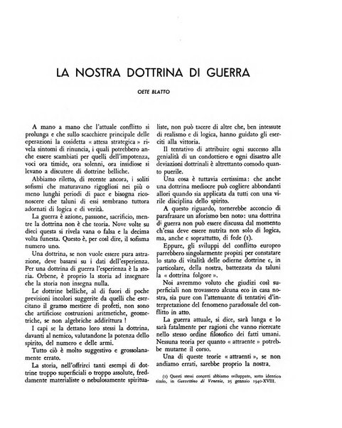 Comando rassegna bimestrale di studi politici e militari