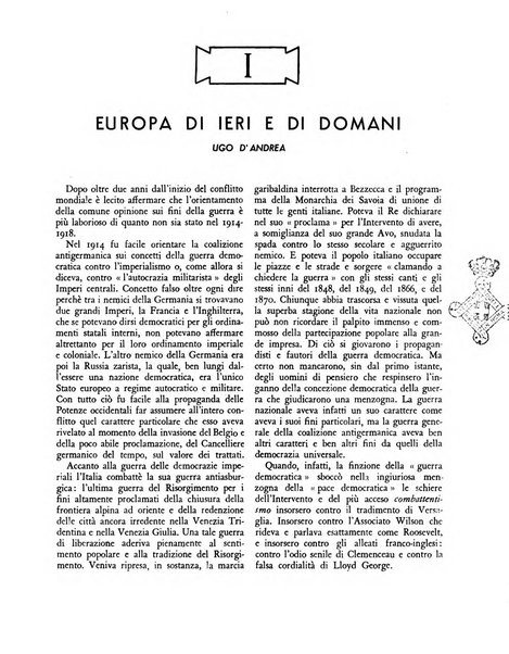 Comando rassegna bimestrale di studi politici e militari