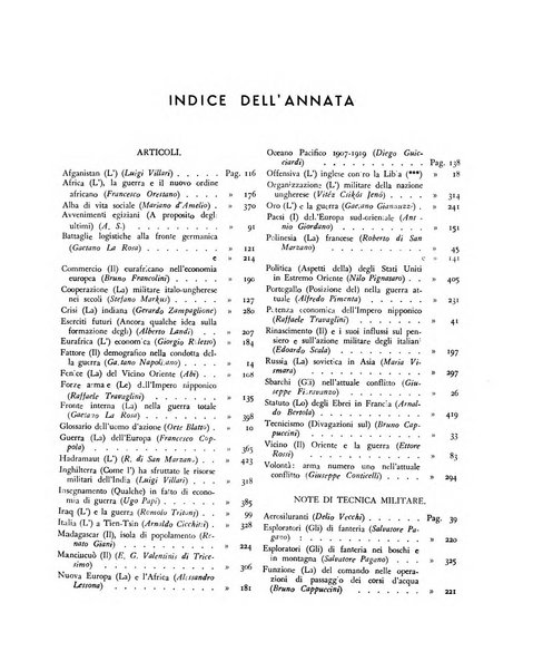 Comando rassegna bimestrale di studi politici e militari