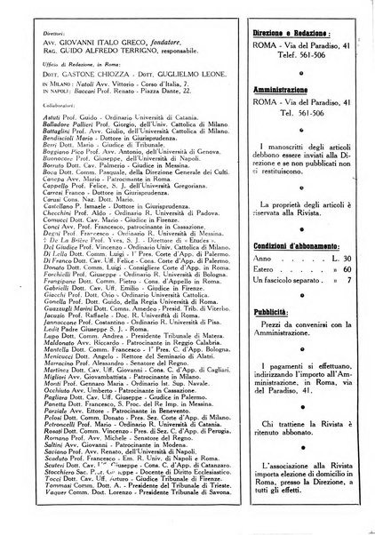 Il diritto concordatario rassegna di dottrina, giurisprudenza, legislazione