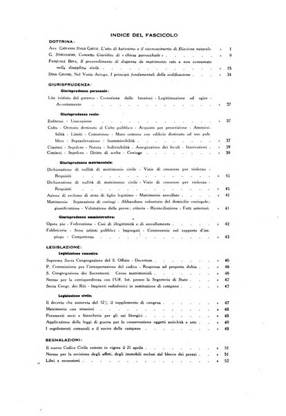 Il diritto concordatario rassegna di dottrina, giurisprudenza, legislazione