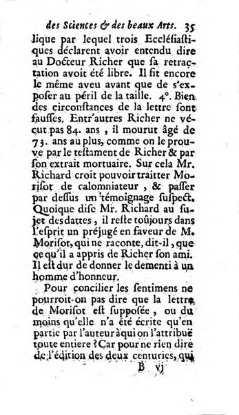 Mémoires pour l'histoire des sciences & des beaux-arts recüeillies par l'ordre de Son Altesse Serenissime Monseigneur Prince souverain de Dombes