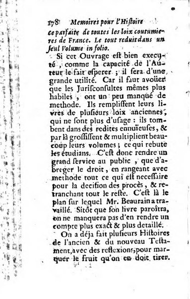 Mémoires pour l'histoire des sciences & des beaux-arts recüeillies par l'ordre de Son Altesse Serenissime Monseigneur Prince souverain de Dombes