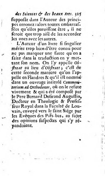 Mémoires pour l'histoire des sciences & des beaux-arts recüeillies par l'ordre de Son Altesse Serenissime Monseigneur Prince souverain de Dombes