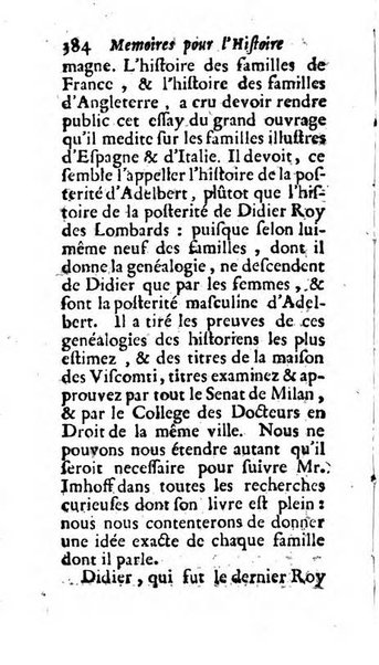 Mémoires pour l'histoire des sciences & des beaux-arts recüeillies par l'ordre de Son Altesse Serenissime Monseigneur Prince souverain de Dombes