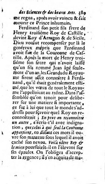 Mémoires pour l'histoire des sciences & des beaux-arts recüeillies par l'ordre de Son Altesse Serenissime Monseigneur Prince souverain de Dombes