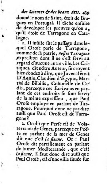 Mémoires pour l'histoire des sciences & des beaux-arts recüeillies par l'ordre de Son Altesse Serenissime Monseigneur Prince souverain de Dombes