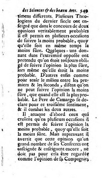 Mémoires pour l'histoire des sciences & des beaux-arts recüeillies par l'ordre de Son Altesse Serenissime Monseigneur Prince souverain de Dombes