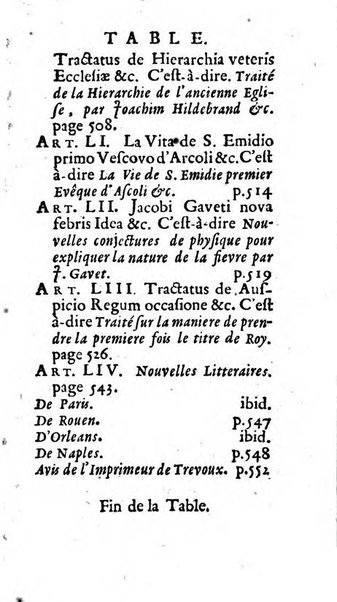 Mémoires pour l'histoire des sciences & des beaux-arts recüeillies par l'ordre de Son Altesse Serenissime Monseigneur Prince souverain de Dombes