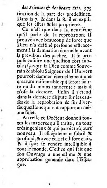 Mémoires pour l'histoire des sciences & des beaux-arts recüeillies par l'ordre de Son Altesse Serenissime Monseigneur Prince souverain de Dombes