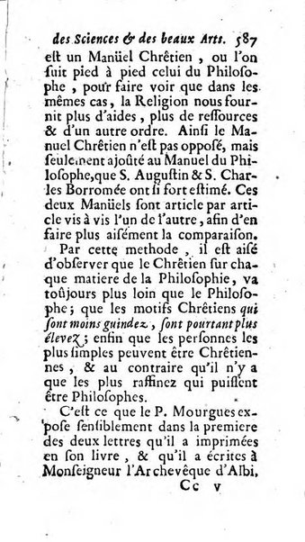 Mémoires pour l'histoire des sciences & des beaux-arts recüeillies par l'ordre de Son Altesse Serenissime Monseigneur Prince souverain de Dombes