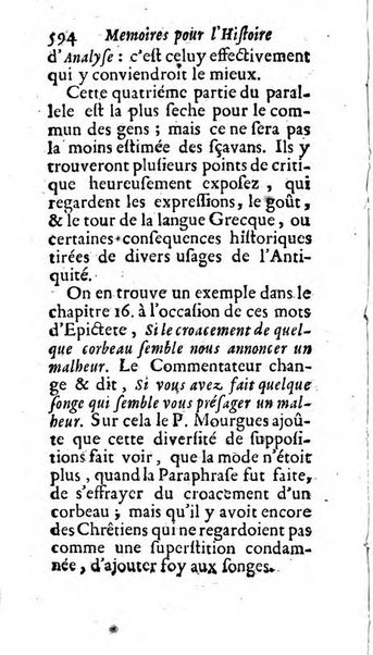 Mémoires pour l'histoire des sciences & des beaux-arts recüeillies par l'ordre de Son Altesse Serenissime Monseigneur Prince souverain de Dombes