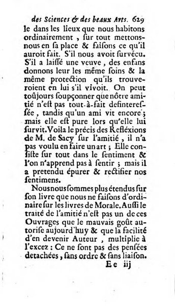 Mémoires pour l'histoire des sciences & des beaux-arts recüeillies par l'ordre de Son Altesse Serenissime Monseigneur Prince souverain de Dombes