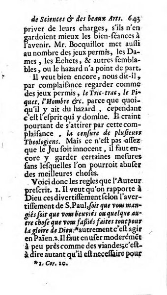 Mémoires pour l'histoire des sciences & des beaux-arts recüeillies par l'ordre de Son Altesse Serenissime Monseigneur Prince souverain de Dombes