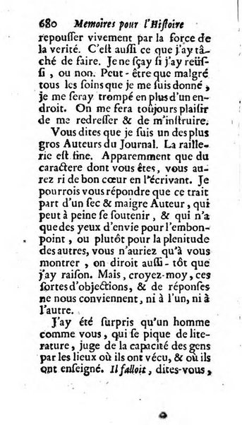 Mémoires pour l'histoire des sciences & des beaux-arts recüeillies par l'ordre de Son Altesse Serenissime Monseigneur Prince souverain de Dombes