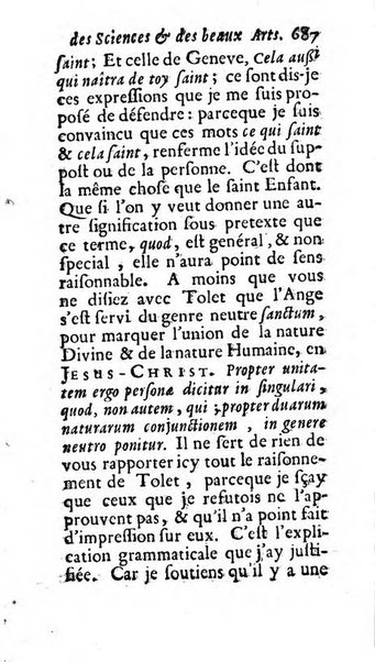 Mémoires pour l'histoire des sciences & des beaux-arts recüeillies par l'ordre de Son Altesse Serenissime Monseigneur Prince souverain de Dombes