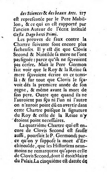 Mémoires pour l'histoire des sciences & des beaux-arts recüeillies par l'ordre de Son Altesse Serenissime Monseigneur Prince souverain de Dombes