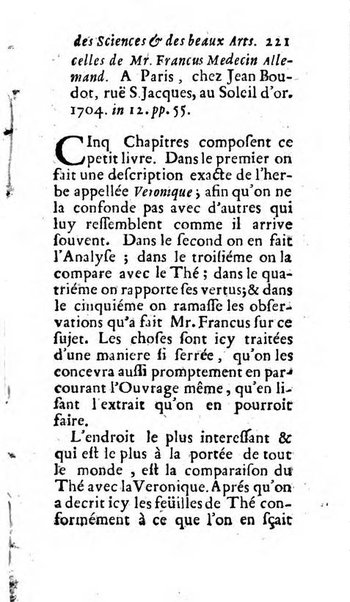 Mémoires pour l'histoire des sciences & des beaux-arts recüeillies par l'ordre de Son Altesse Serenissime Monseigneur Prince souverain de Dombes