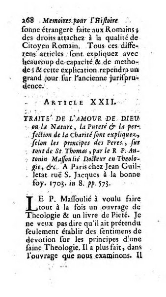 Mémoires pour l'histoire des sciences & des beaux-arts recüeillies par l'ordre de Son Altesse Serenissime Monseigneur Prince souverain de Dombes