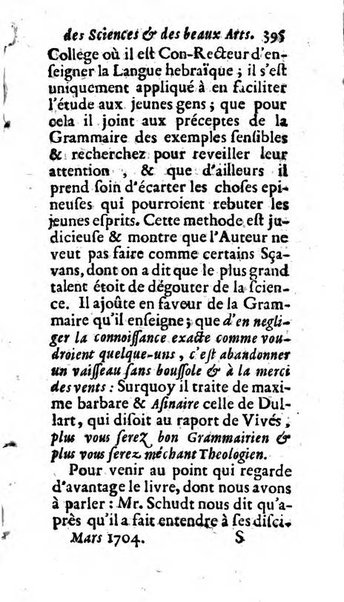 Mémoires pour l'histoire des sciences & des beaux-arts recüeillies par l'ordre de Son Altesse Serenissime Monseigneur Prince souverain de Dombes