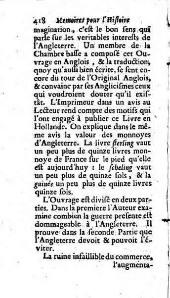 Mémoires pour l'histoire des sciences & des beaux-arts recüeillies par l'ordre de Son Altesse Serenissime Monseigneur Prince souverain de Dombes