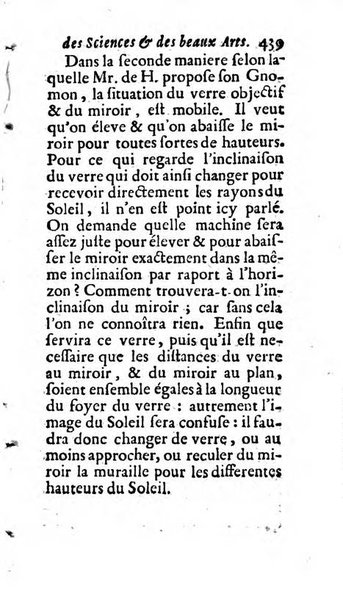 Mémoires pour l'histoire des sciences & des beaux-arts recüeillies par l'ordre de Son Altesse Serenissime Monseigneur Prince souverain de Dombes