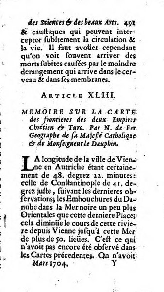 Mémoires pour l'histoire des sciences & des beaux-arts recüeillies par l'ordre de Son Altesse Serenissime Monseigneur Prince souverain de Dombes