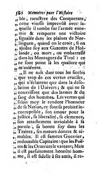 Mémoires pour l'histoire des sciences & des beaux-arts recüeillies par l'ordre de Son Altesse Serenissime Monseigneur Prince souverain de Dombes