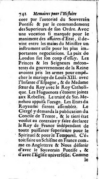 Mémoires pour l'histoire des sciences & des beaux-arts recüeillies par l'ordre de Son Altesse Serenissime Monseigneur Prince souverain de Dombes