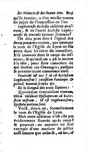 Mémoires pour l'histoire des sciences & des beaux-arts recüeillies par l'ordre de Son Altesse Serenissime Monseigneur Prince souverain de Dombes