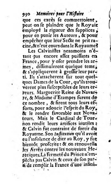 Mémoires pour l'histoire des sciences & des beaux-arts recüeillies par l'ordre de Son Altesse Serenissime Monseigneur Prince souverain de Dombes