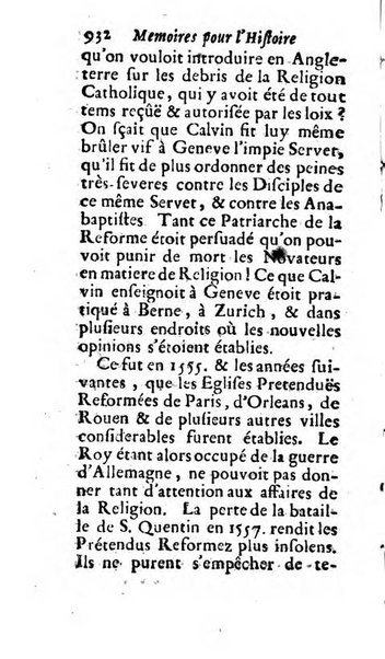 Mémoires pour l'histoire des sciences & des beaux-arts recüeillies par l'ordre de Son Altesse Serenissime Monseigneur Prince souverain de Dombes