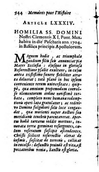 Mémoires pour l'histoire des sciences & des beaux-arts recüeillies par l'ordre de Son Altesse Serenissime Monseigneur Prince souverain de Dombes