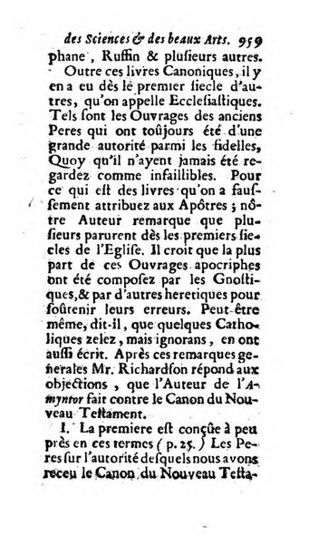 Mémoires pour l'histoire des sciences & des beaux-arts recüeillies par l'ordre de Son Altesse Serenissime Monseigneur Prince souverain de Dombes