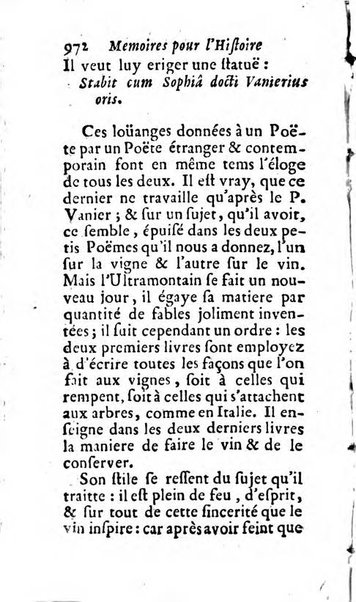 Mémoires pour l'histoire des sciences & des beaux-arts recüeillies par l'ordre de Son Altesse Serenissime Monseigneur Prince souverain de Dombes