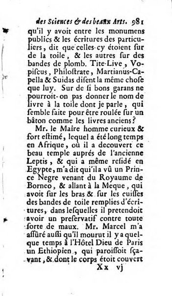 Mémoires pour l'histoire des sciences & des beaux-arts recüeillies par l'ordre de Son Altesse Serenissime Monseigneur Prince souverain de Dombes