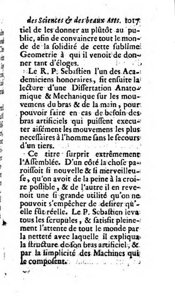 Mémoires pour l'histoire des sciences & des beaux-arts recüeillies par l'ordre de Son Altesse Serenissime Monseigneur Prince souverain de Dombes