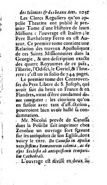 Mémoires pour l'histoire des sciences & des beaux-arts recüeillies par l'ordre de Son Altesse Serenissime Monseigneur Prince souverain de Dombes