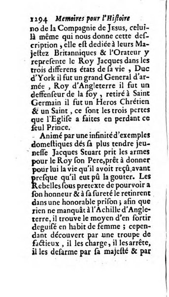 Mémoires pour l'histoire des sciences & des beaux-arts recüeillies par l'ordre de Son Altesse Serenissime Monseigneur Prince souverain de Dombes