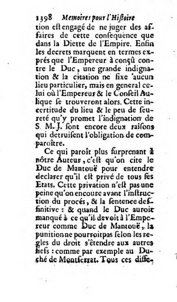 Mémoires pour l'histoire des sciences & des beaux-arts recüeillies par l'ordre de Son Altesse Serenissime Monseigneur Prince souverain de Dombes