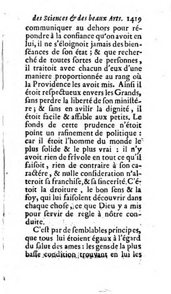 Mémoires pour l'histoire des sciences & des beaux-arts recüeillies par l'ordre de Son Altesse Serenissime Monseigneur Prince souverain de Dombes