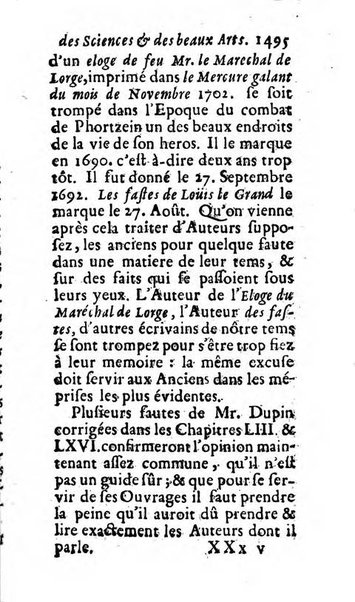 Mémoires pour l'histoire des sciences & des beaux-arts recüeillies par l'ordre de Son Altesse Serenissime Monseigneur Prince souverain de Dombes