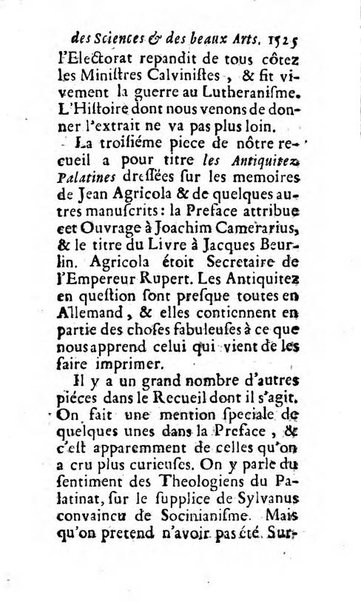 Mémoires pour l'histoire des sciences & des beaux-arts recüeillies par l'ordre de Son Altesse Serenissime Monseigneur Prince souverain de Dombes